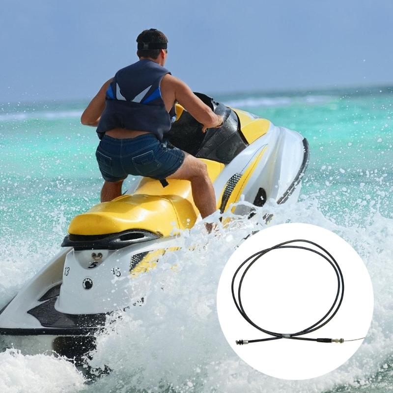 Heavy Duty Throttle Cable Designed For Sea Doo Watercraft Ensures Reliable Power Transmission And Easy Installation