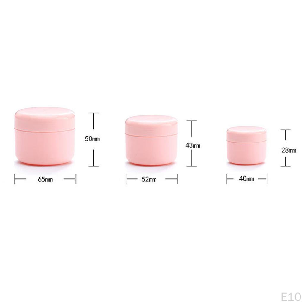 1/Lot Refillable Bottles Empty Makeup Jar Pot Travel Cosmetic Container