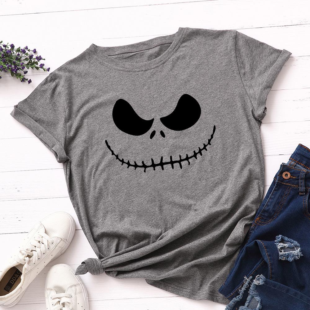 Women Men Cotton T Shirt Round Neck Short Sleeve Tee Fashion Black White Top Comfortable Soft T-Shirts