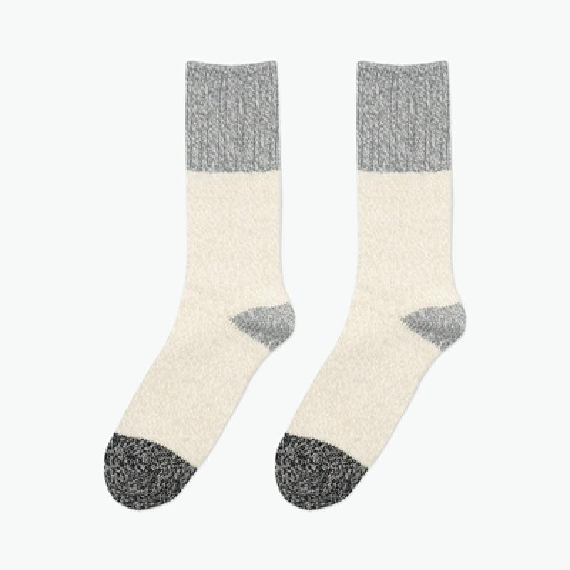 Women s Winter Soft Knit Socks ivory