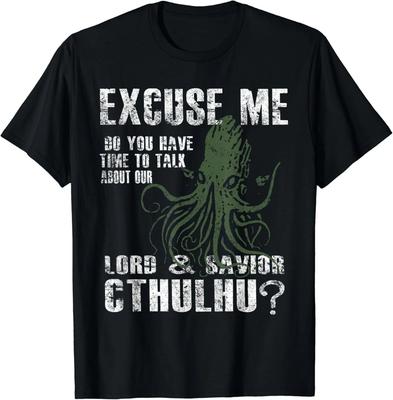 Lord _ Savior Cthulhu Funny Parody Religion Tee Gift Unisex T-Shirt