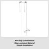 Transparent Acrylic Bathroom Hooks Punch Free Shower Screen Single Hook Bedroom Coat Hook Anti-Slip Acrylic Bathroom Hooks
