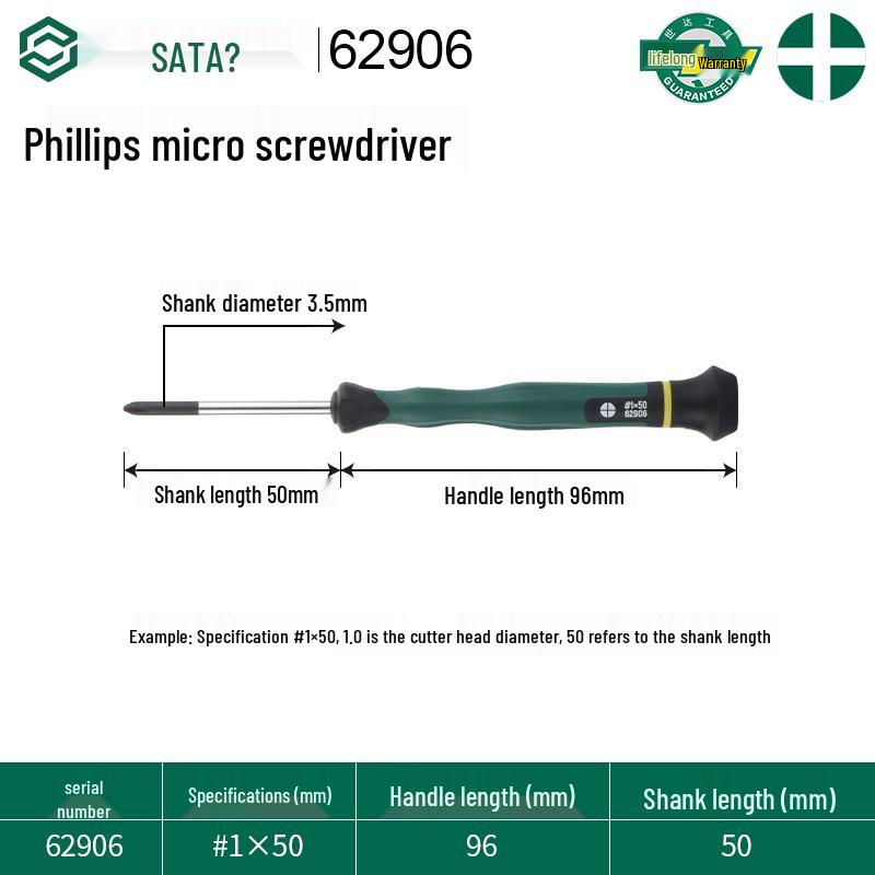 Miniature Screwdriver Set: Slotted & Phillips Heads for Mobile Phones & Watches