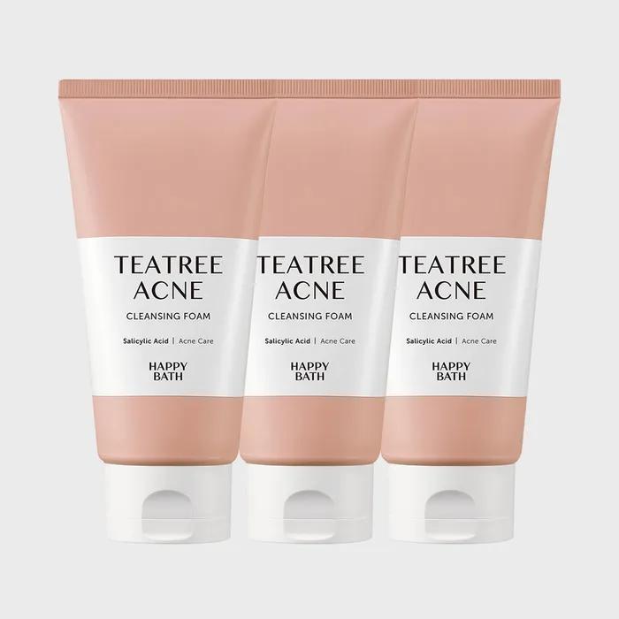 Happy Bath Natural Cleansing Foam 3 Pack (Optional)