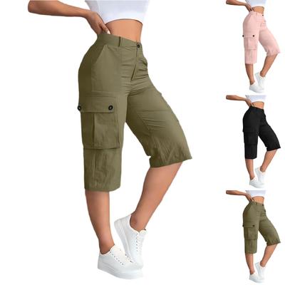 Women's Casual Fashion Knee-Length Cropped Pants