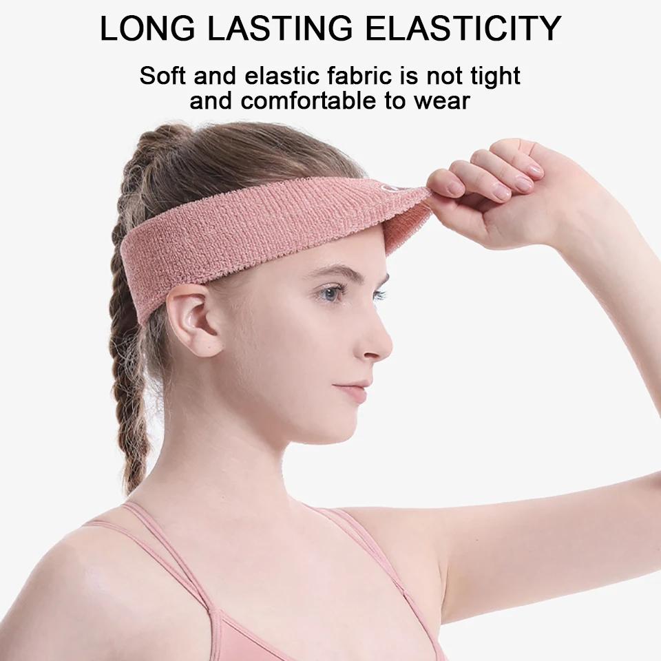 Exercise Headband Wristband Set Gym Sweatband for Men Women Comfortable Yoga Tennis Workout Weight Loss Fitness