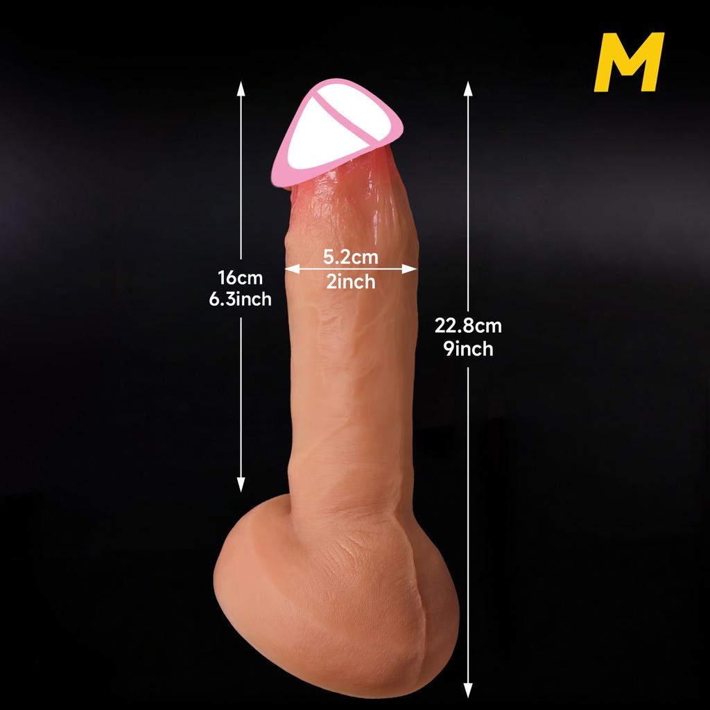 Super Soft Skin Feel Realistic Penis Thick Dildo Big Dick Gay Masturbators Silicone Suction Cup Anal Plug Sex Toys For Men Women