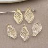 Glass Leaf Charm Keychain & Bracelet Bead DIY Kit