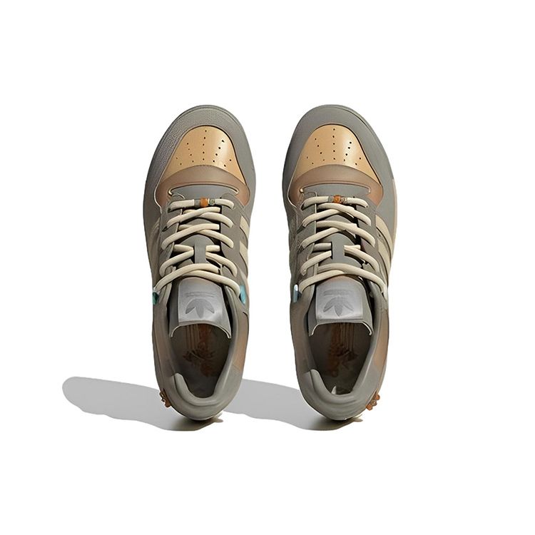 Adidas Originals Rivalry Slip Resistant Durable Lightweight Low Top Skate Shoes Unisex Skate Shoes Gray ID4796