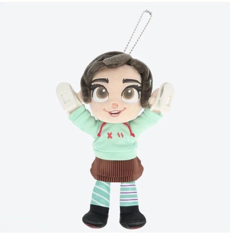 Tokyo Disney Resort Vanellopes Sweet Pop World Clip on Shoulder Plush