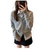 Women's 100% Pure Wool High Waist Button-Up Knit Cardigan Coat - Spring/Summer New Arrival.