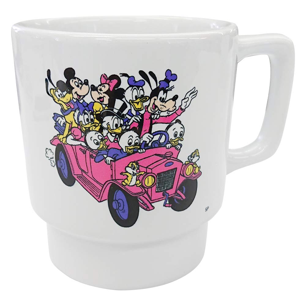 Disney Nostalgica Stacking Mug, Mickey & FriendsCars, DSHF984N