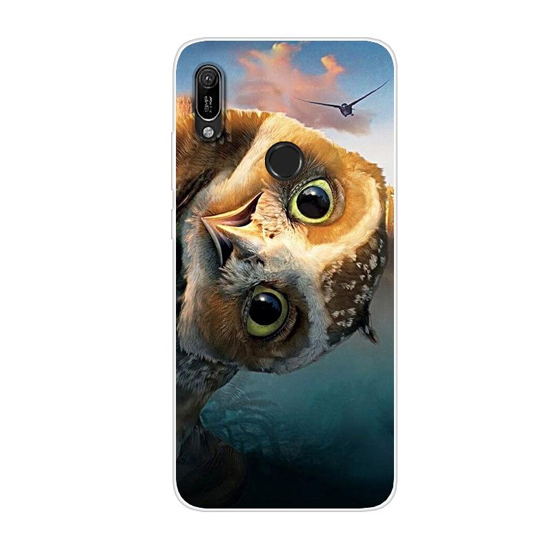 For Huawei Y6 2019 Case Soft Silicone Back Cover Bag Phone Case For Huawei Y6S Y6 Prime Pro 2019 Y 6S 2019 TPU Case Y6S 2020