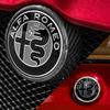Gtam Schwarzes Emblem, Vorder- und Hinteremblem, für Giulia Stelvio Tonale Außenzubehör