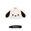 Cartoon Pochacco Grid Winter Plush Universal Car Seat Cushion Covers Skin Friendly Comfortable Puppy Design Car Accessories