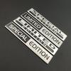3d Aluminium Special Edition Logo Limited Edition Emblem Sticker Car Interior Exterior Decoration Decal Motorcycle Accessories