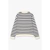STUDIO TOMBOY Stripe Long Sleeve Collar Knit 9176452981