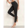 Jeggings da Donna a Vita Alta con Elastico, Vestibilità Slim, Stile Denim, Pantaloni da Yoga Elasticizzati, Leggings da Allenamento Push-Up Glutei