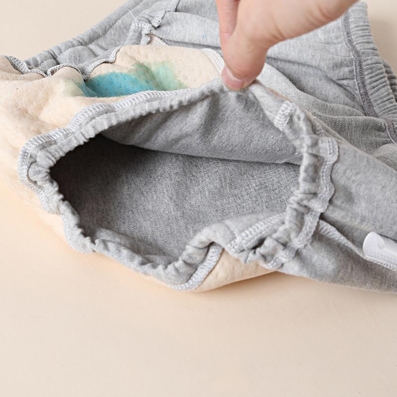 1Pc Urinary Incontinence Urinary Barrier Physiological Pants Reuse Washable Nursing Home Lie In Bed Old People