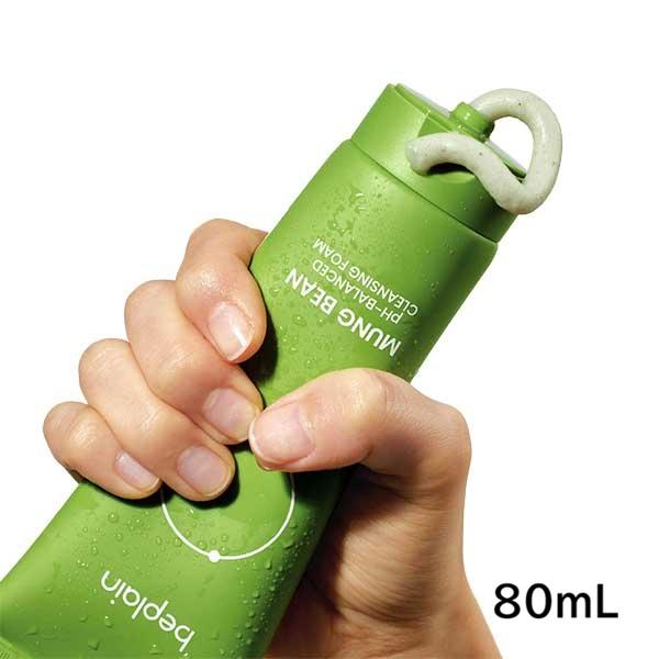BEPLAIN Mung Bean pH-Balanced Cleansing Foam Gentle Deep Cleansing Hydrating Face Wash 80ml / 100ml / 160ml (1+1 Set) 80mL 2ea