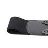 PU Leder Taillenband Elastischer Taillenformer für Damen Mädchen Stilvoller Breiter Gürtel Taillenornament für Modische Dame