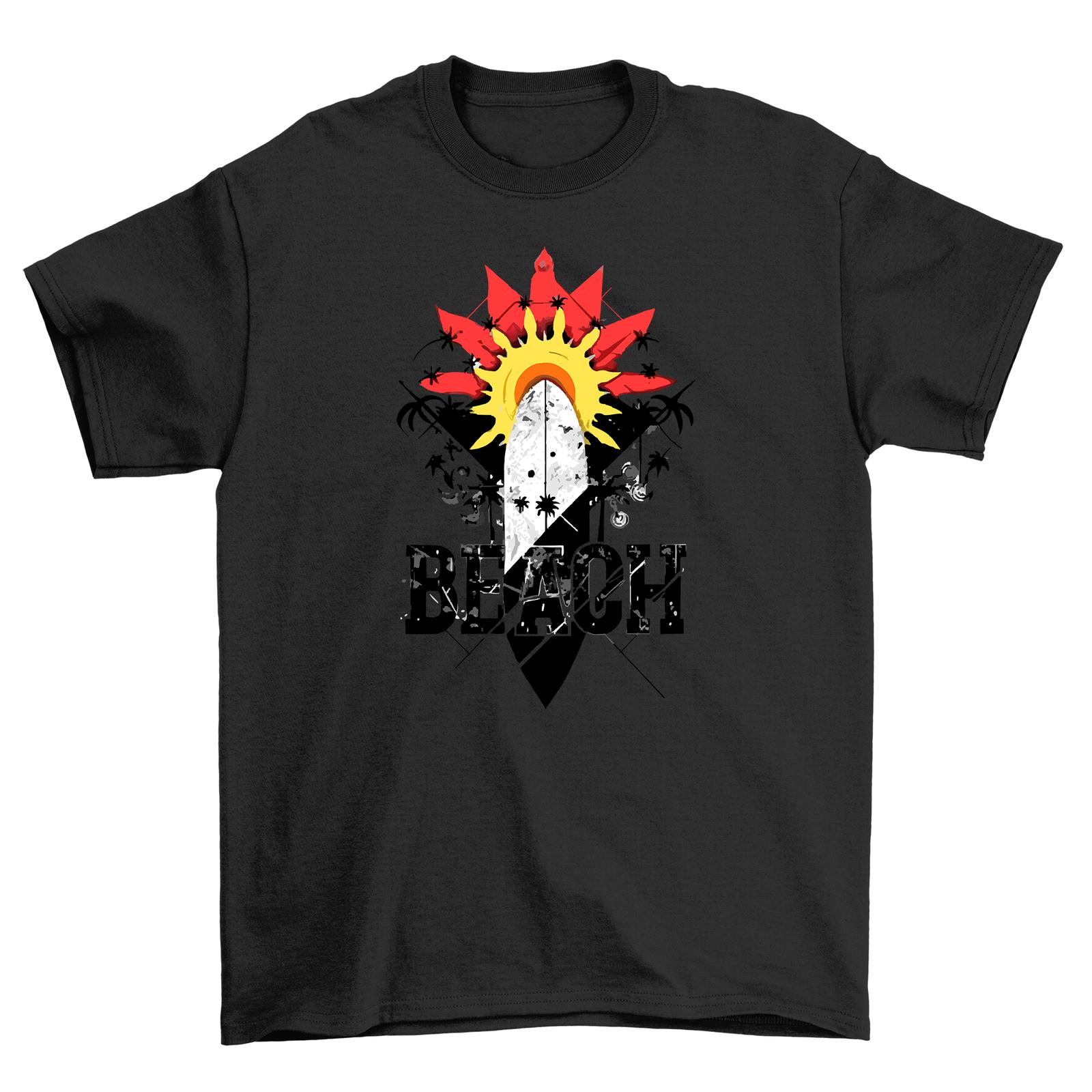 

Summer_27 Sunburst Unisex T-Shirt Mens Womens Tees Top - Funny and Sunny! 100% Cotton, Cute Design, I 4XL