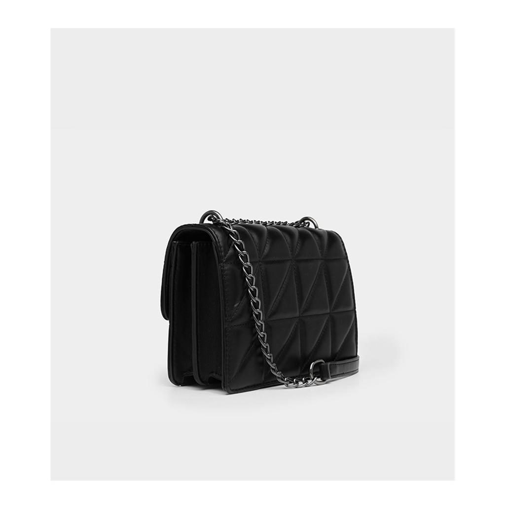 Diamond Chain Shoulder Bag Women's Bag Small Square Bag Temperament Lady Small Fragrance Style Bag Trendy Goddess Small Bag