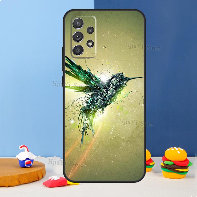 Hummingbird Case For Samsung A54 A34 A14 A13 A23 A33 A53 A73 A51 A71 A72 A12 A22 A32 A42 A52 Back Cover
