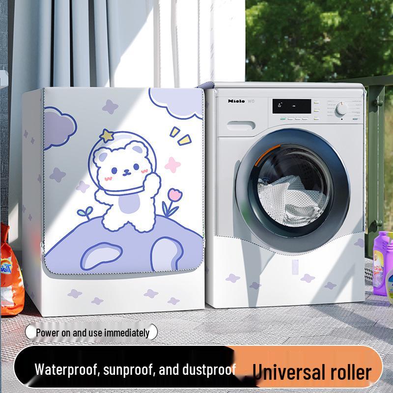 Waterproof Sunproof Cover for 10kg Fully Automatic Washing Machines