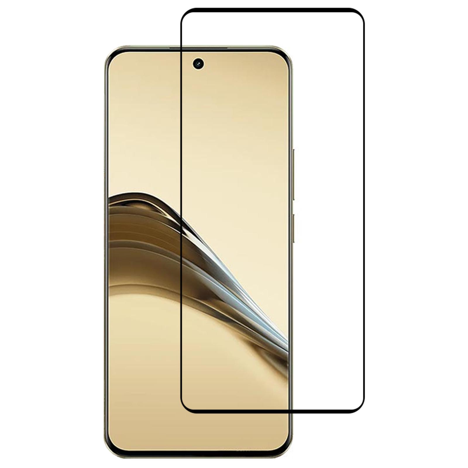 

For Realme 13 Pro+ 5G (Global) Silk Printing Screen Protector 3D High Aluminum-Silicon Glass Film Type A