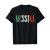 Unisexs Sicily Italian Beer Messina T Shirt Black Vintage Top For Everyday Wear Casual Graphic Stylish Streetwear