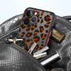 Leopard Print Phone Case for iPhone 16 11Pro 13 Mini 7 8 Plus XS Max SE XR 14 Pro 15Pro 12 Matte Cover