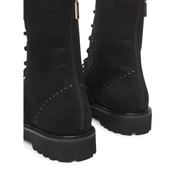 Ботинки Max Mara Bakerzipwk 25247960126, черные