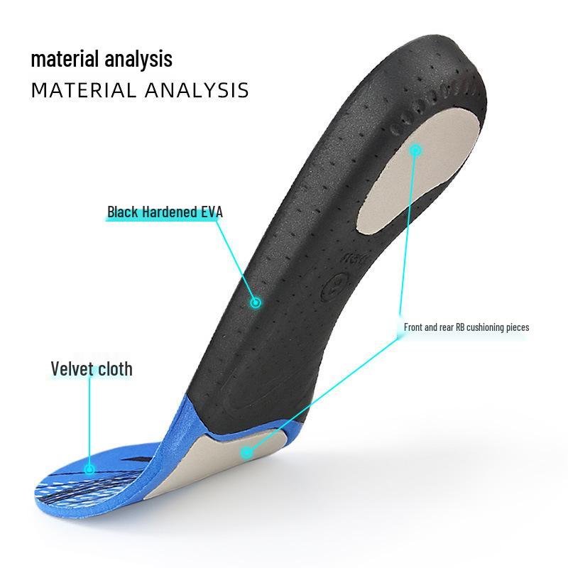 Orthotic Insoles for Arch Support and Bow Legs Correction - Shock Absorbing & Breathable for All Ages