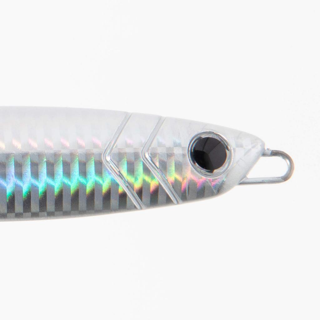 Major Craft Metal Jigpara Vertical JPV 200 Lure Jig, Short, 200g, Silver, #8