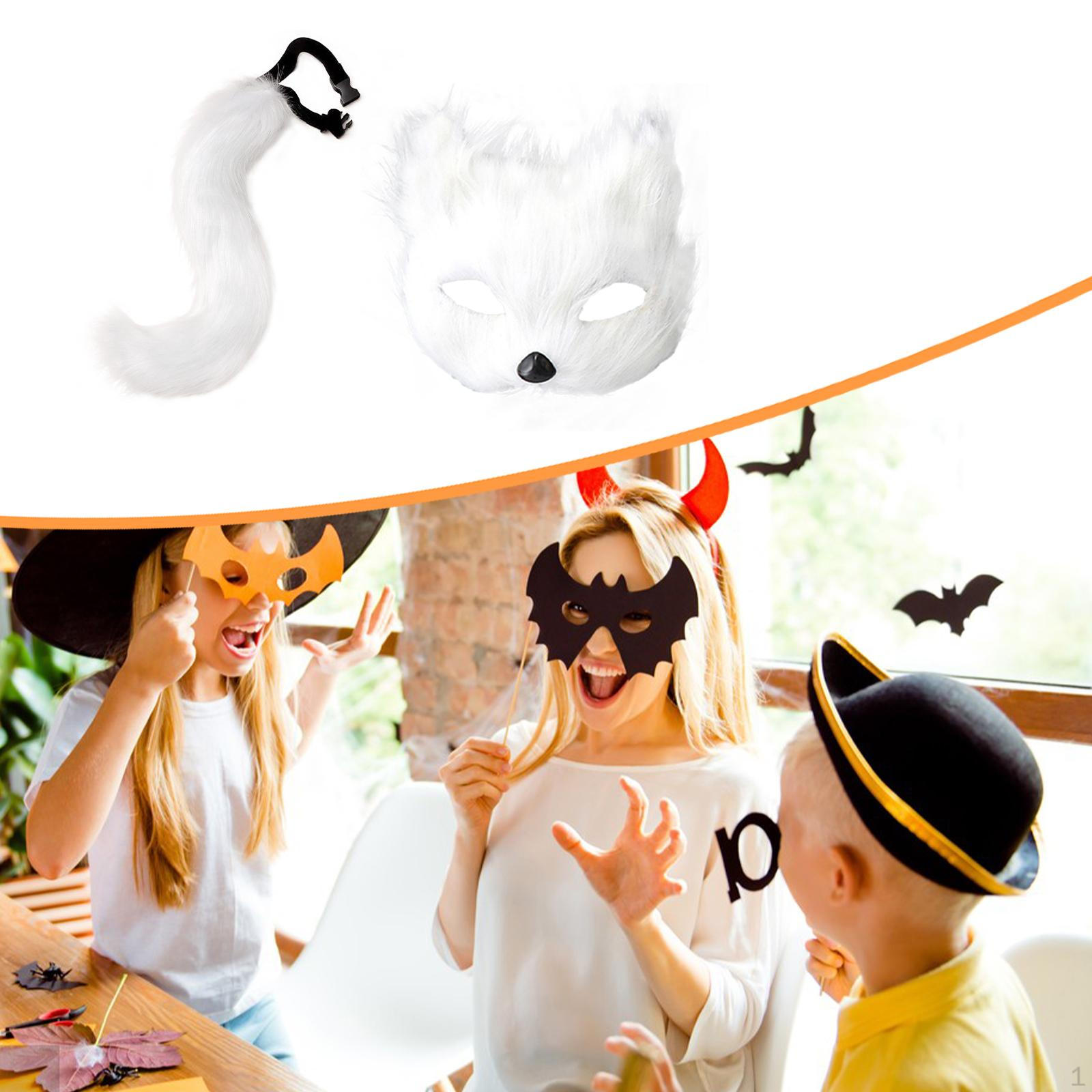 

Animal and Tail Set Long for Halloween Masquerade Performance