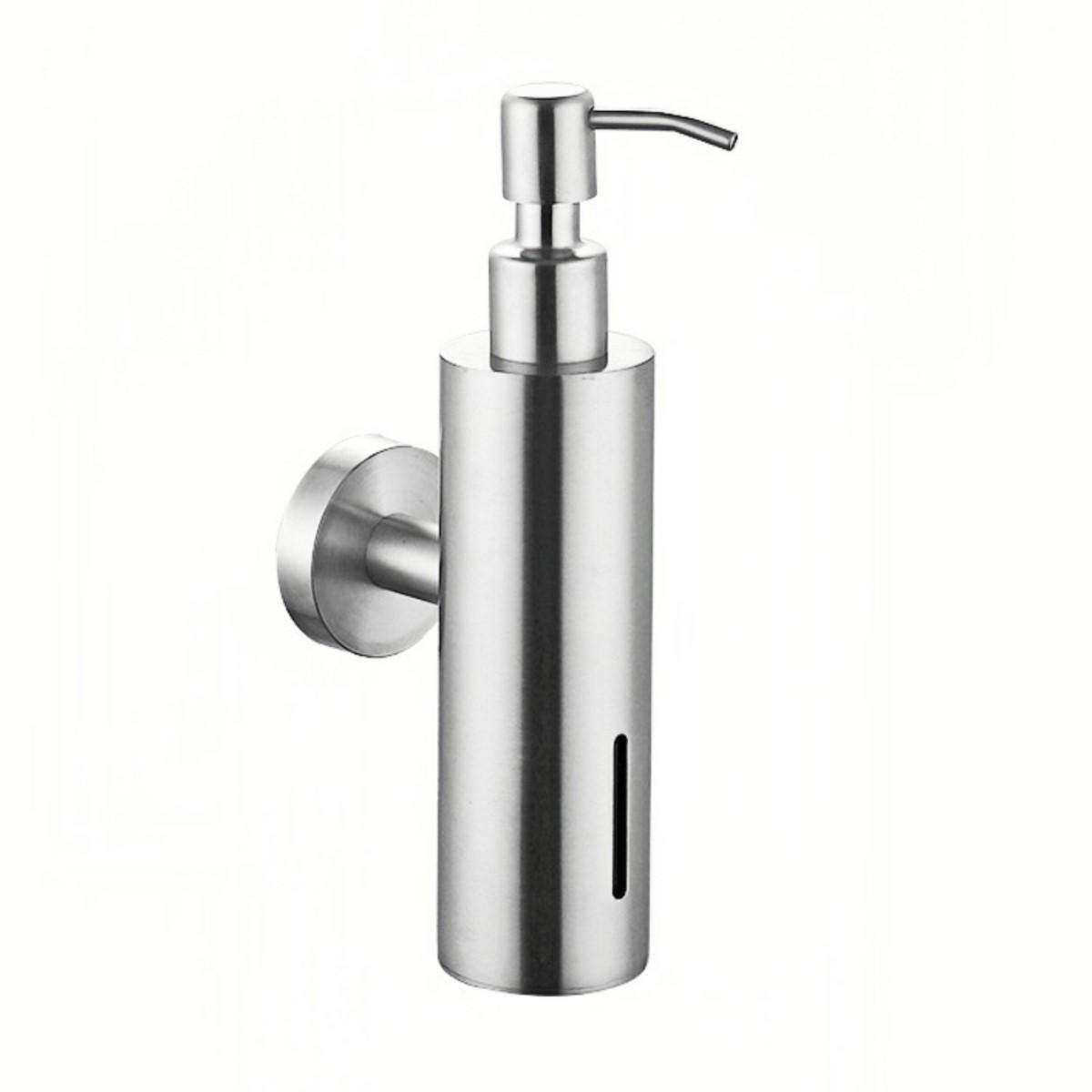 

Space Efficient Wall Mount Soap Dispenser Suitable for Various Liquids срібний