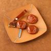 Vintage Leather Key Cover for Triumph T120, Perfect for T100/T120/T900/Bobber - Ideal Induction Key Decoration Modification