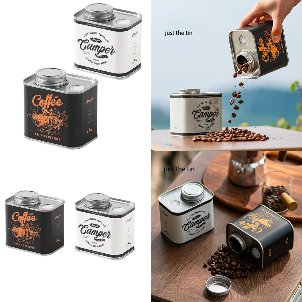 Ins Style Kaffeebohnen Versiegelter Behälter Outdoor Camping Blechdose für Lebensmittelverpackung und Lagerung