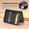 2026 Hot Alfa Romeo Leather Car Men's Wallet Card Clip Storage Bag Multi-functional Protector Cover For Alfa Romeo 159 Giulietta