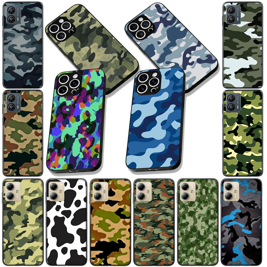 Camo Military Army Camouflage Pattern Phone Cover for Xiaomi Redmi Note 12 11 10 Pro 10A 10C 12C 14C A4 Note12 5G Soft Case