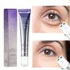 Anti Wrinkle Eye Cream with Hyaluronic Acid & Glycerin Gentle Rollerball Applicator for Dark Circles Fine Lines Firming Hydrating Eye Cream