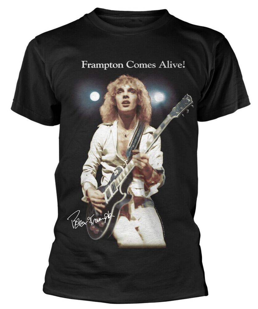 Peter Frampton signature Tour T Shirt Black S-4XL UR116 Unisex T-Shirt XXXXL