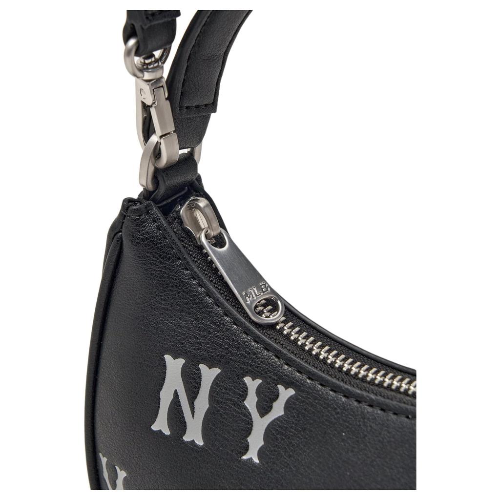 MLB MONOGRAM Pu Handbag Women's Black 3ACRMM16N-50BKS