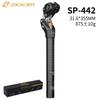 ZOOM MTB Bicycle Shock Absorber Seatpost Bike Seat Post Dropper Manual Travel Height Suspension 27.2/30.9/31.6mm Bike Seat Tube