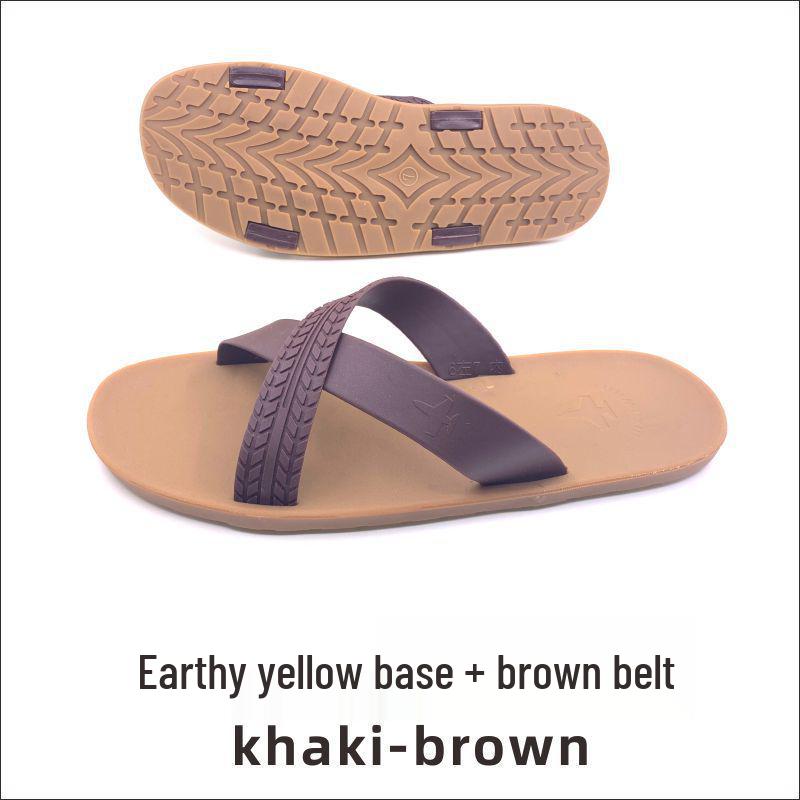 

Retro Classic Men s High-End Rubber Flip-Flops from Thailand Size 12 (Approx. 44)