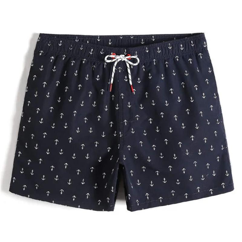 Coconut Tree Pattern Beach Short For Men's Fashion Sports Swimming Shorts Quick Drying Summer Designer Clothes