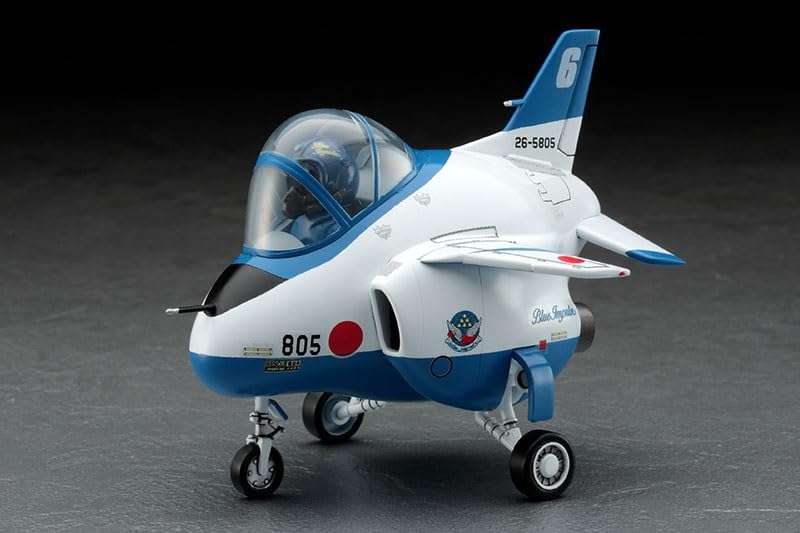 Hasegawa Egg Plane Aircraft Japan Air Force Blue Impulse Plastic Model TH13 Self-Defense T-4 Non-scale