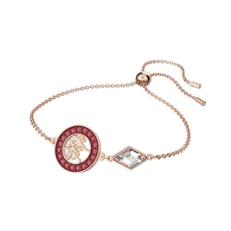 Swarovski As Powerful As "red", Ring, Chinese Style, Adjustable Design, Artificial Crystal Bracelet, Women's Style 5647992