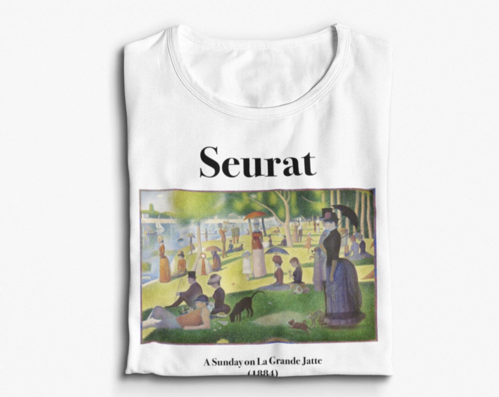Seurat  A Sunday on La Grande Jatte  Unisex T-shirt L